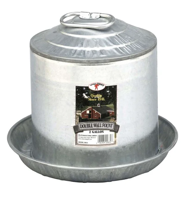 - Recommended affordable pet toysLittle Giant Double Wall Galvanized Waterer