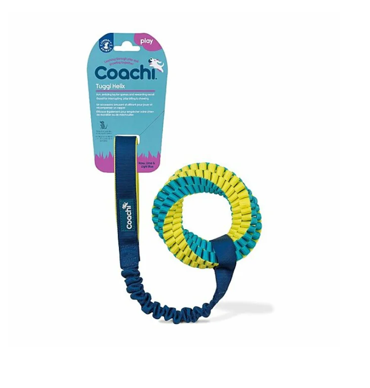 - Pet teething toy recommendationsCompany of Animals Coachi Tuggi Helix