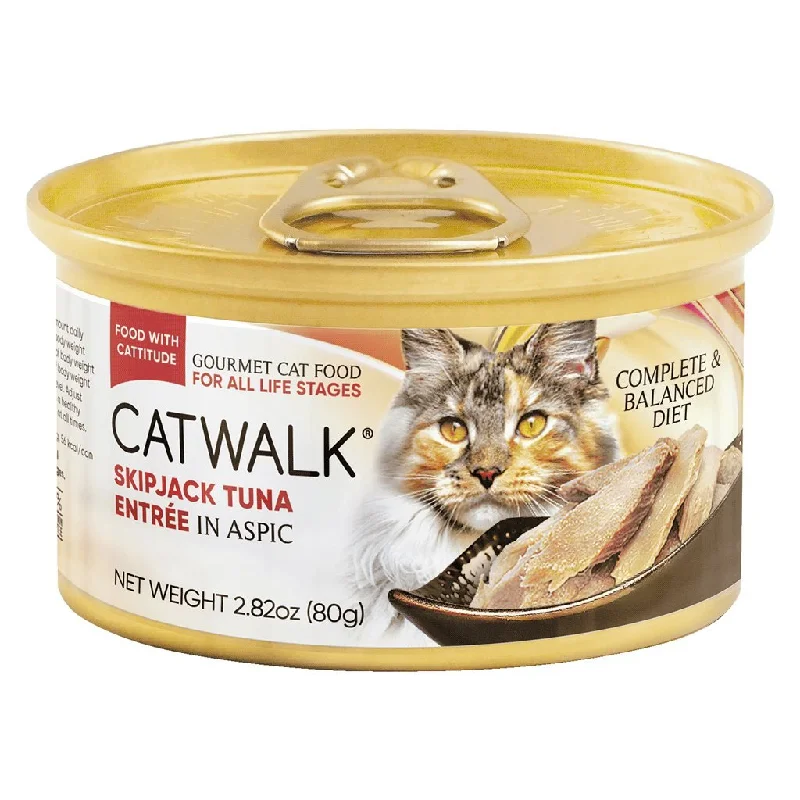 5. **Health and Nutrition**  24 罐優惠套裝 - Catwalk 鰹吞拿魚貓主食罐 80g (CW-TUC) (不設混款)