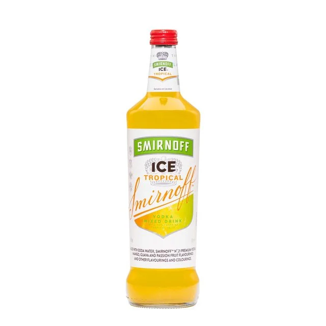 Smirnoff Ice Tropical Vodka Premixed Drink   70cl