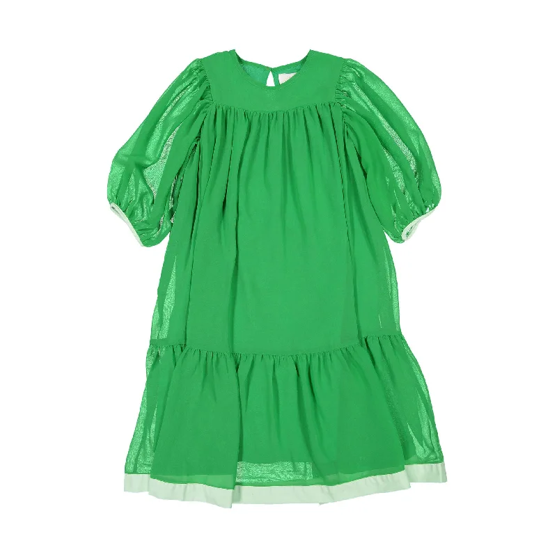 The Middle Daughter  Cricket Green Float Your Boat Dress