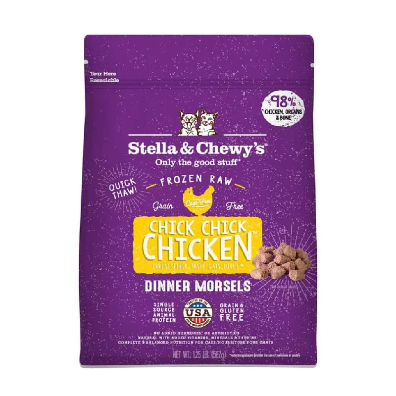    - Where to buy imported cat food  Stella & Chewy's Chick Chick Chicken Frozen Raw Dinner Morsels Cat Food