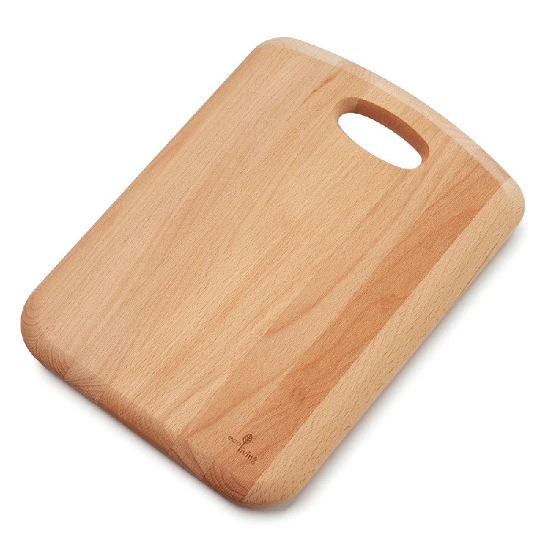 Ecoliving Wooden Chopping Board with Handle 34cm