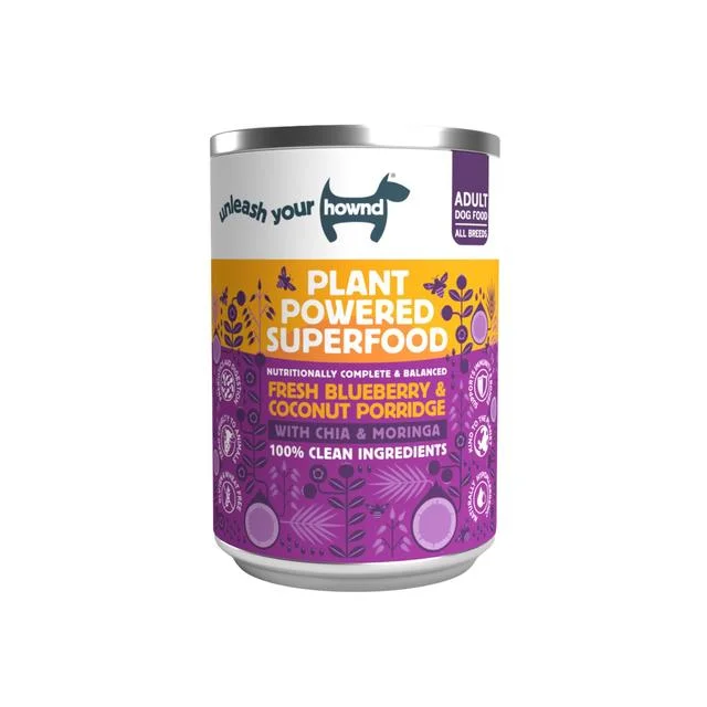 - Dog food recommendations for multi-dog householdsHownd Fresh Blueberry & Coconut Porridge with Chia & Oats Wet Dog Food   400g