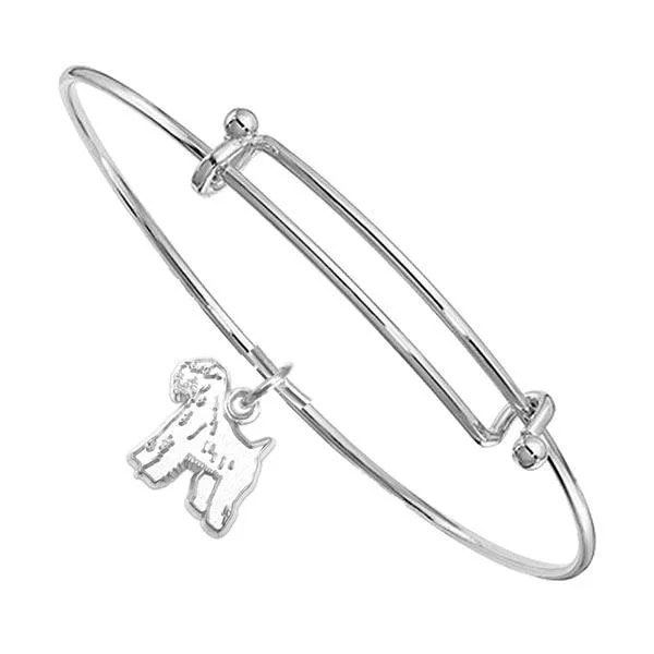 Soft Coated Wheaten Terrier Bangle Bracelet