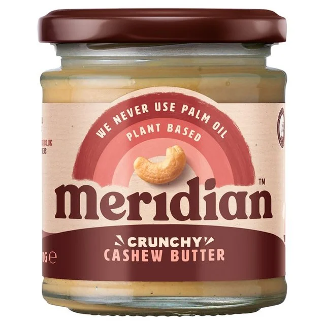 Meridian Crunchy Cashew Butter    170g