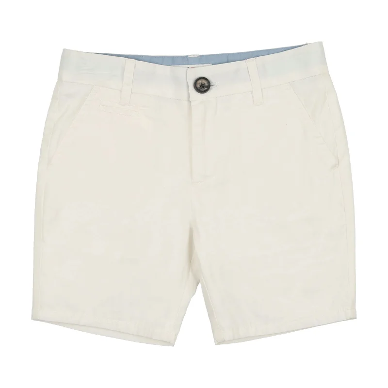 Coco Blanc Cream Poplin Shorts