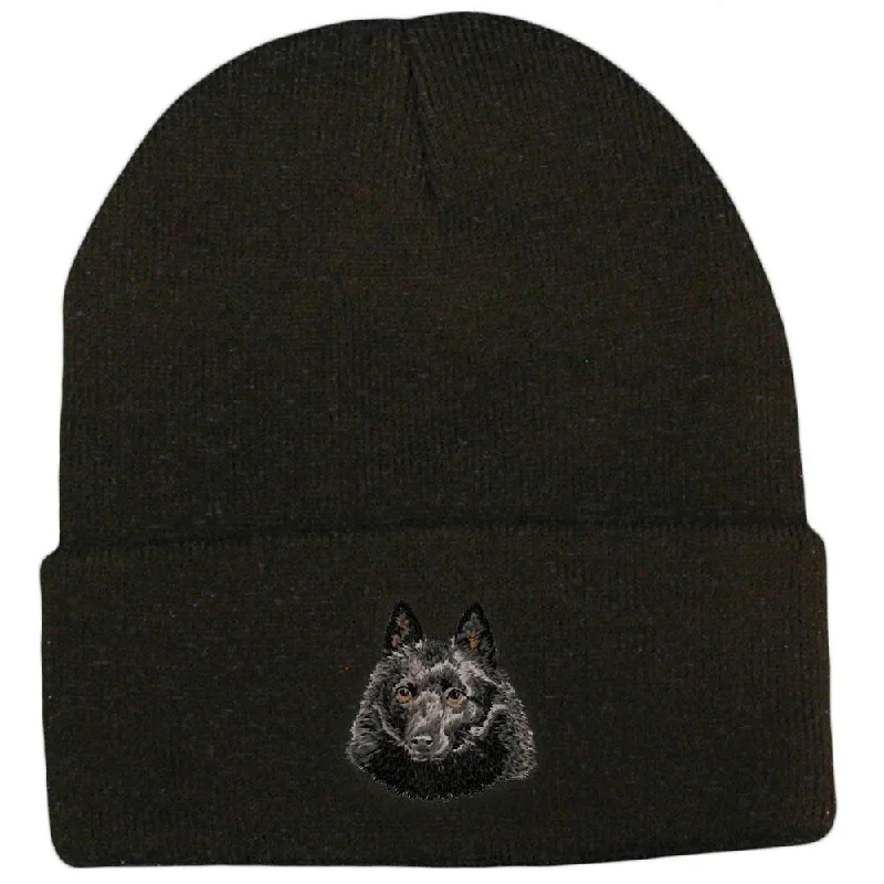 Schipperke Embroidered Beanies