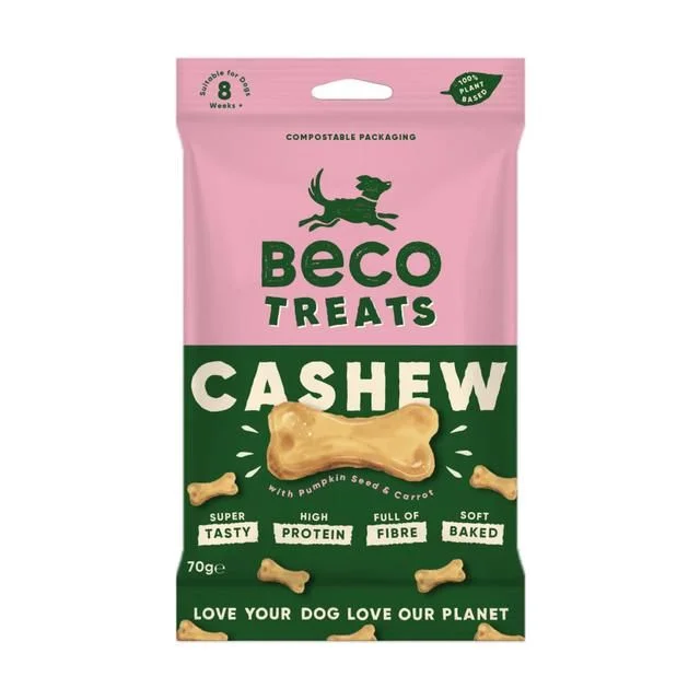 - Food for sterilized dogsBeco Dog Treats Cashew with Pumpkin Seed & Coconut   70g