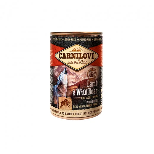 - Food for picky dogsCarnilove Tin Lamb & Wildboar 400g