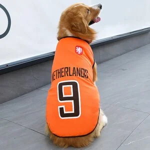 Dog Soccer Jersey Netherlands