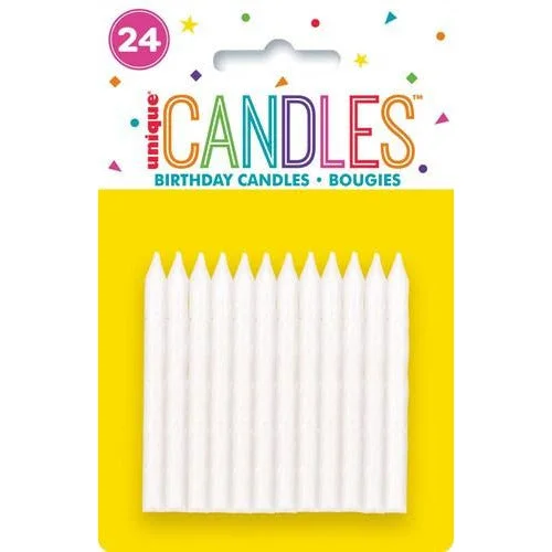 remove dead hair and dandruff, and promote pet skin health.Birthday Candles Spiral with Glitter - White Iridescent