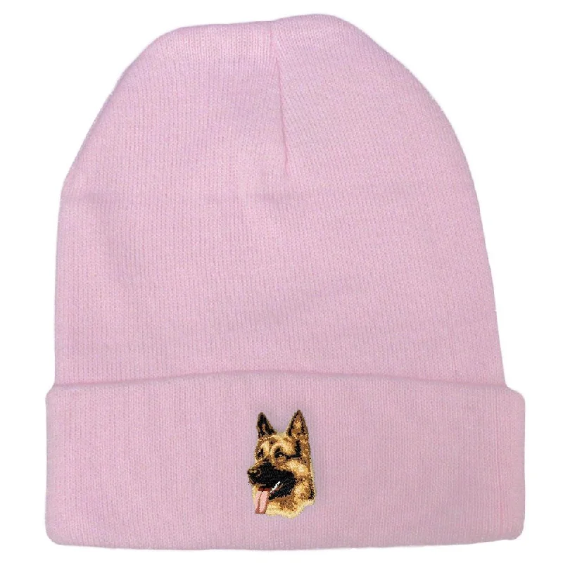 German Shepherd Dog Embroidered Beanies