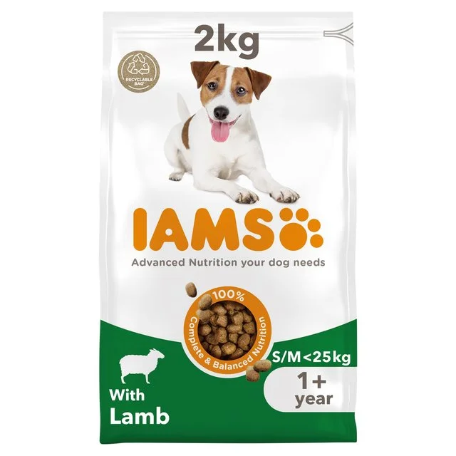 - Special food for puppiesIAMS for Vitality Adult Dog Food Small/Medium Breed With Lamb   2kg