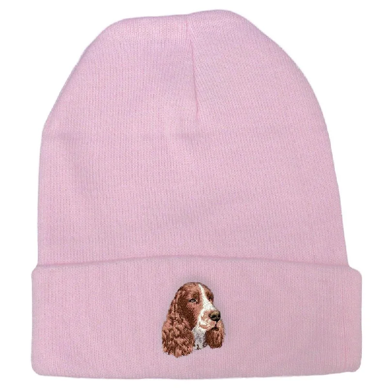 English Springer Spaniel Embroidered Beanies