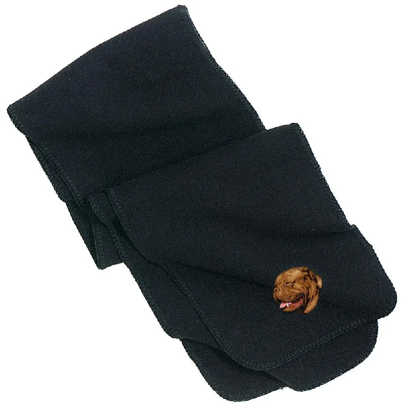 Dogue de Bordeaux Embroidered Scarves