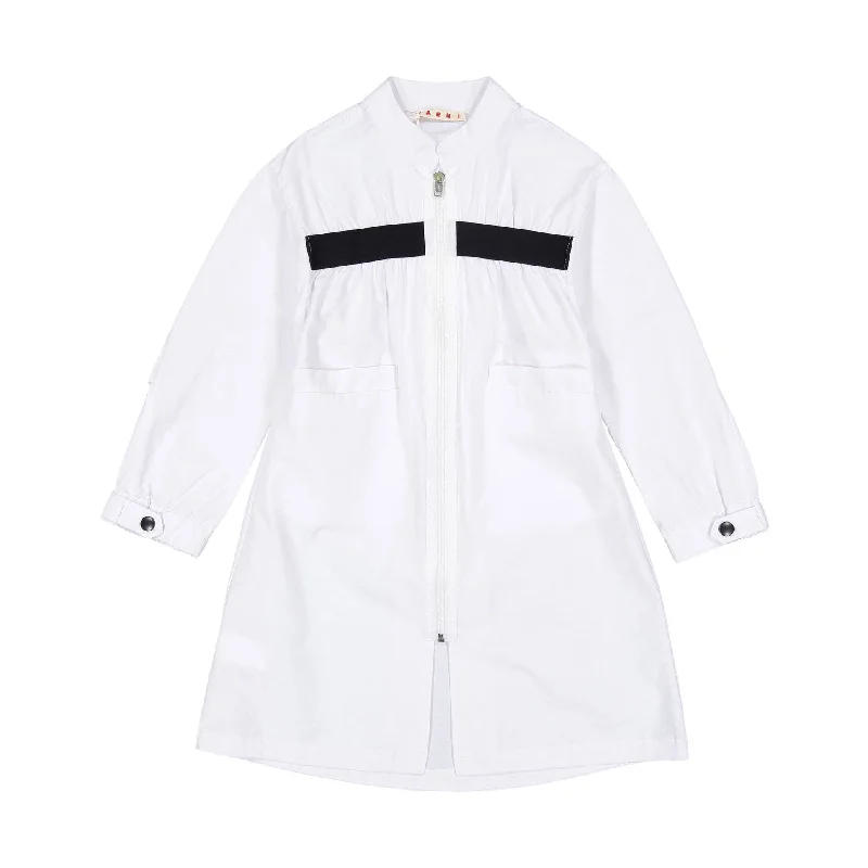 Marni White Long Jacket