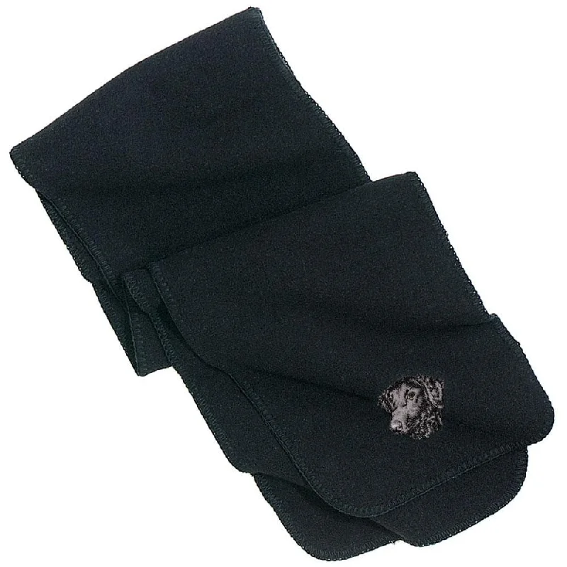 Curly-Coated Retriever Embroidered Scarves