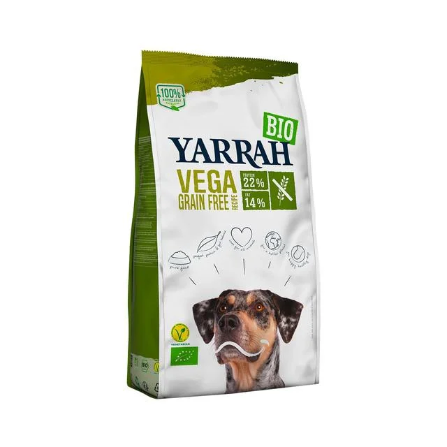 - Food for small dogsYarrah Organic Grain-Free Vegetarian Dry Dog Food   2kg