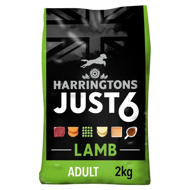 - Gastrointestinal conditioning dog foodHarringtons Just 6 Lamb & Pea Dry Dog Food   2kg