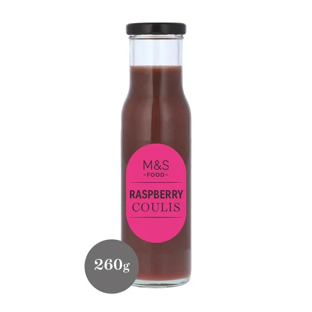 M&S Raspberry Coulis   260g