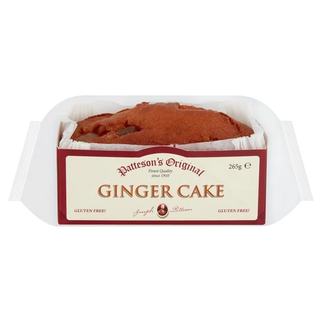 Patteson's Gluten Free Ginger Loaf Cake   285g