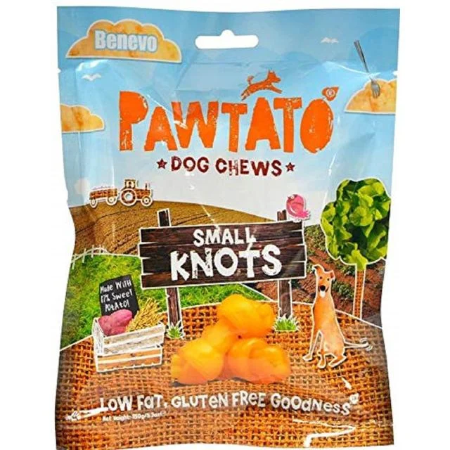 - Dog food for pregnancy and lactationPawtato Small Knots Vegan Vegan Dog Treats   150g