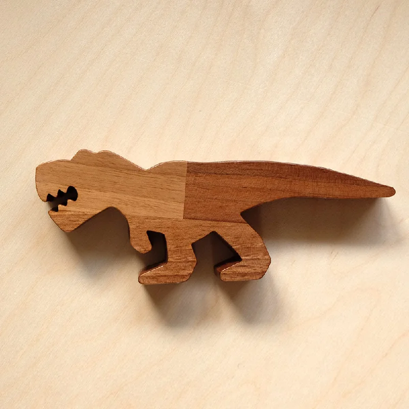 O_wow Handmade Walnut T-Rex