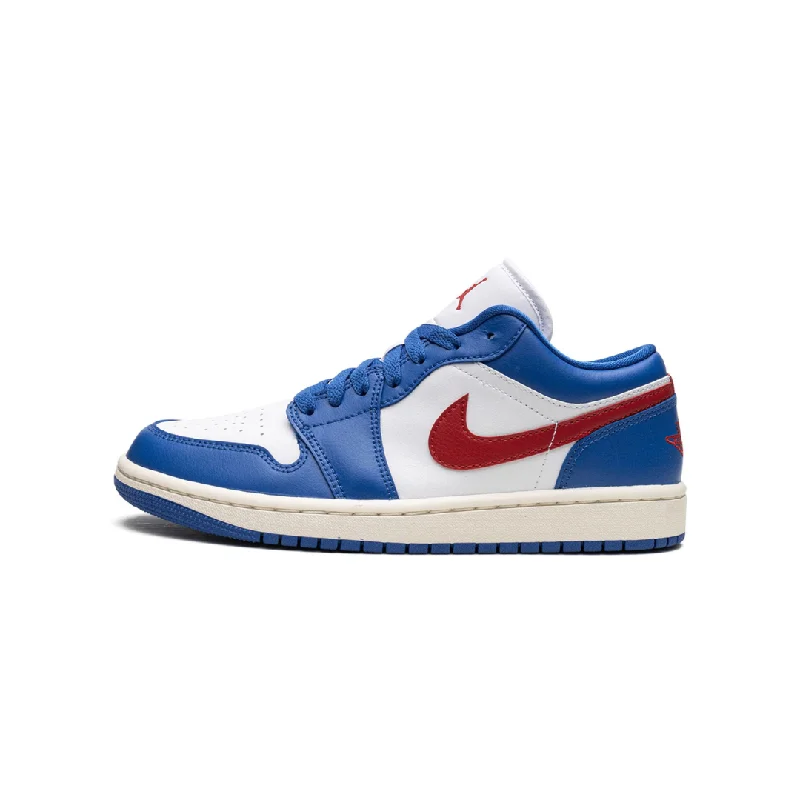 Jordan 1 Low Sport Blue Gym Red (W)