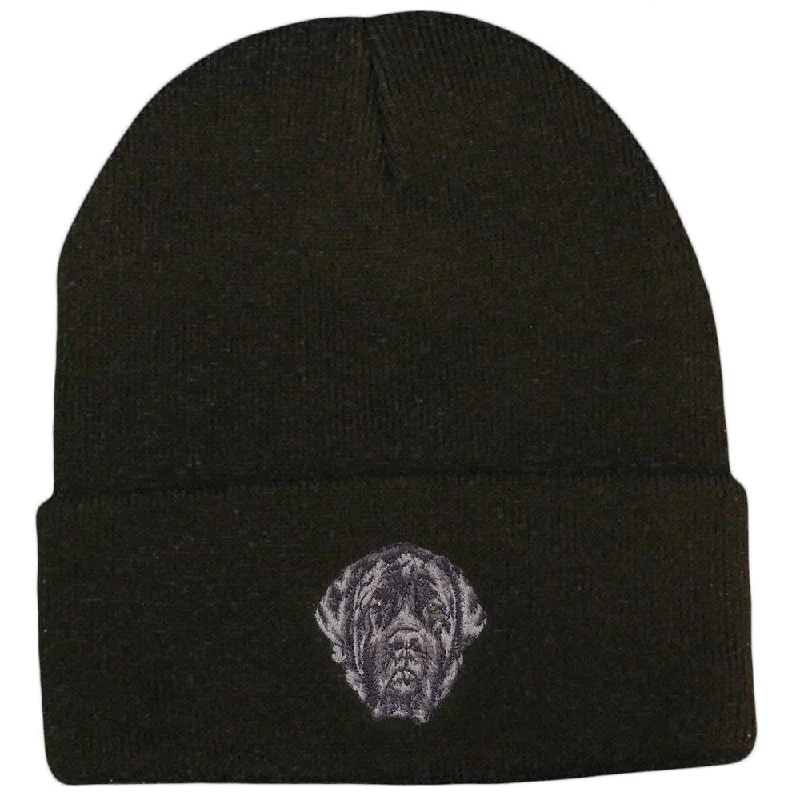 Mastiff Embroidered Beanies