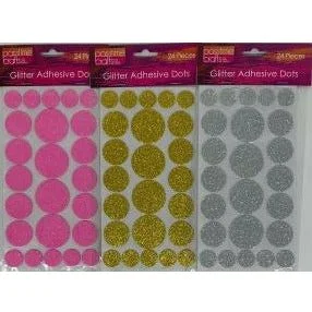 making it smoother and more shiny.Eva Dots Stickers - Glitter