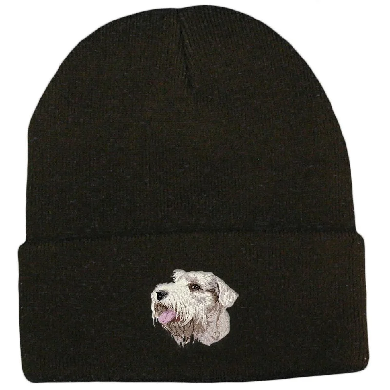 Sealyham Terrier Embroidered Beanies