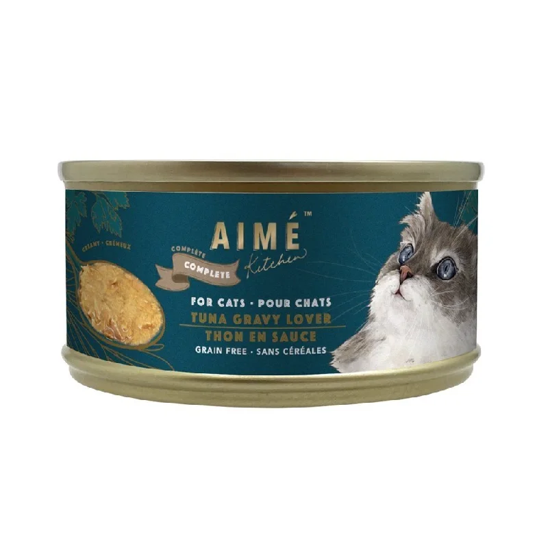 Cat Food24 罐優惠套裝 - Aime Kitchen - Tuna Gravy Lover 特濃魚汁熬鮮吞拿魚貓罐 75g (TTA75)