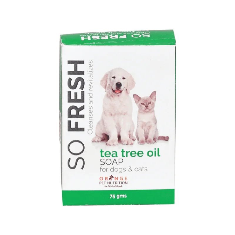 4. **Dog muzzle is breathable**BI Grooming So Fresh Tea Tree Oil Soap for Dogs and Cats