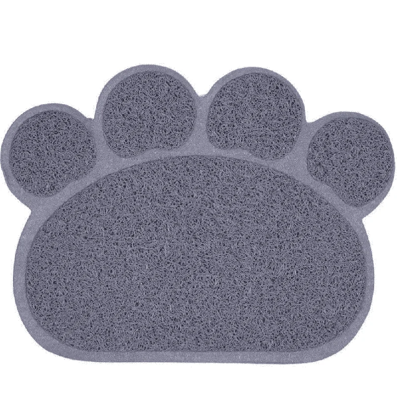 4. **Pet toys are bite-resistant and wear-resistant**Emily Pets Paw Shaped Feeding Mat for Dogs and Cats (Grey)