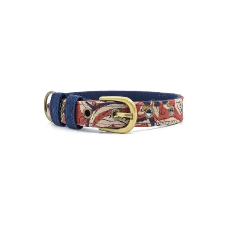 2. **Dog raincoat is waterproof and windproof**PetWale Kalamkari Print Belt Collar for Dogs