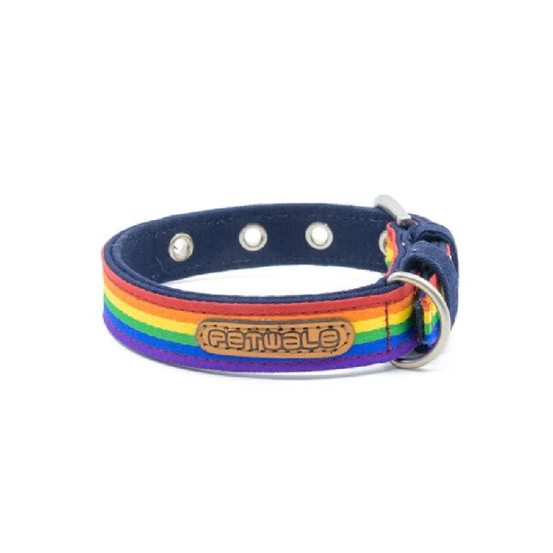 1. **Dog chest harness is anti-breakaway**PetWale Rainbow Pride Belt Collar for Dogs